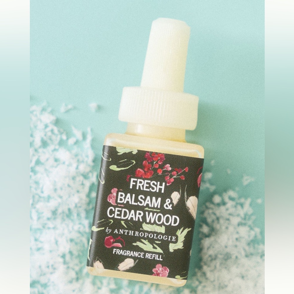 Pura x Anthropologie Fresh Balsam & Cedarwood Home Fragrance Oil Refill | NIB
